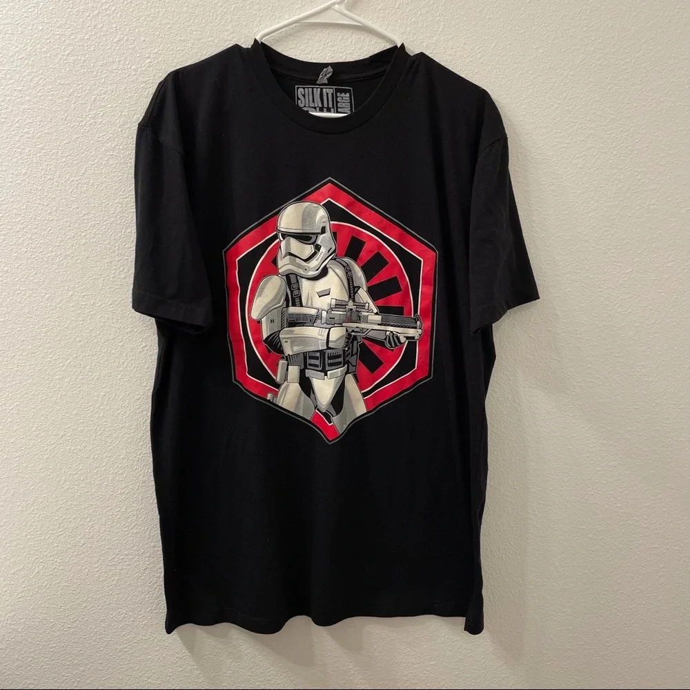Star Wars first order trooper t shirt black black shirt Star Wars shirt